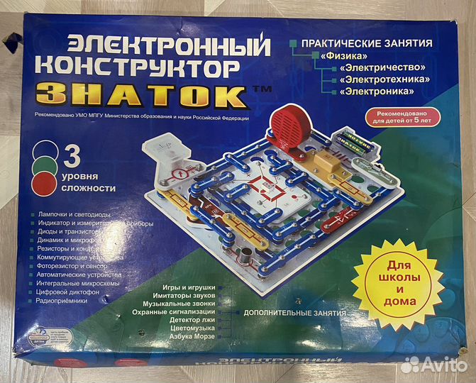 Электронный конструктор знаток