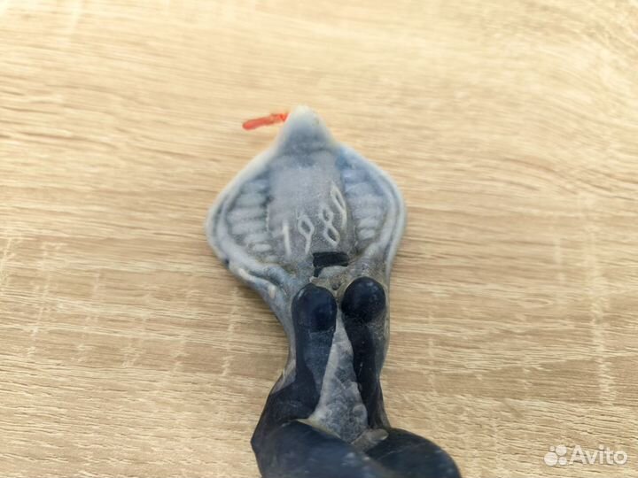 Фигурная свеча Змея, 1989