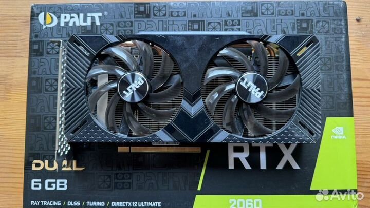 Видеокарта rtx 2060 palit