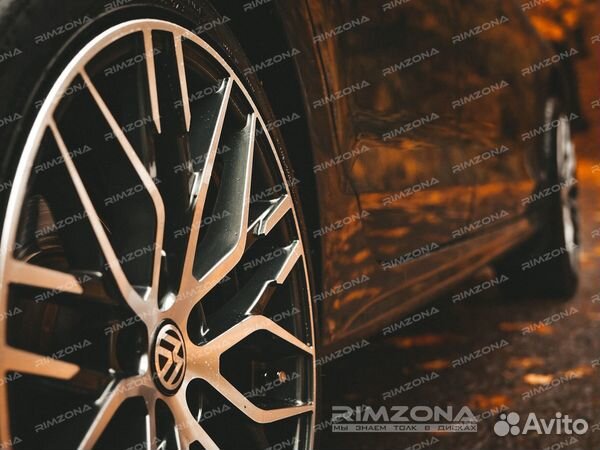 Литые диски R18 на Volkswagen jetta. Новые диски