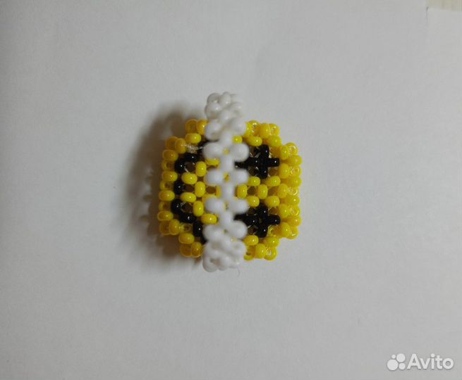 Кольцо из бисера