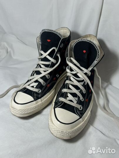 Кеды converse высокие черные