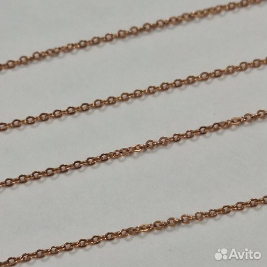 Цепь ромб золото 585 пробы вес 2,08