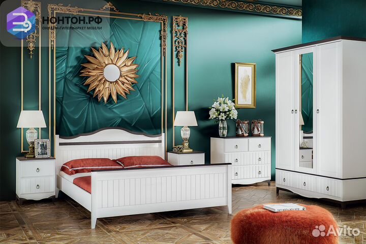 Спальный гарнитур Вояж белый