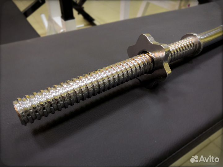 Гриф для штанги прямой 125 см 25 мм