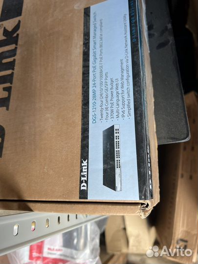 Коммутатор D-Link DGS-1210-28MP/F3