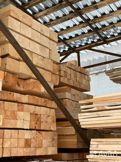 Доска обрезная 50х150х6000мм