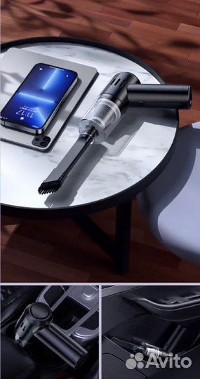 Автомобильный пылесос беспроводной