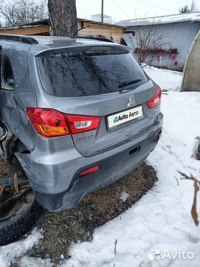 Mitsubishi ASX 1.6 МТ, 2013, битый, 100 000 км