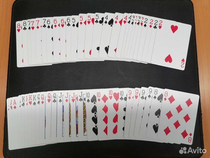 2 колоды карт Bicycle Standard синие Ohio