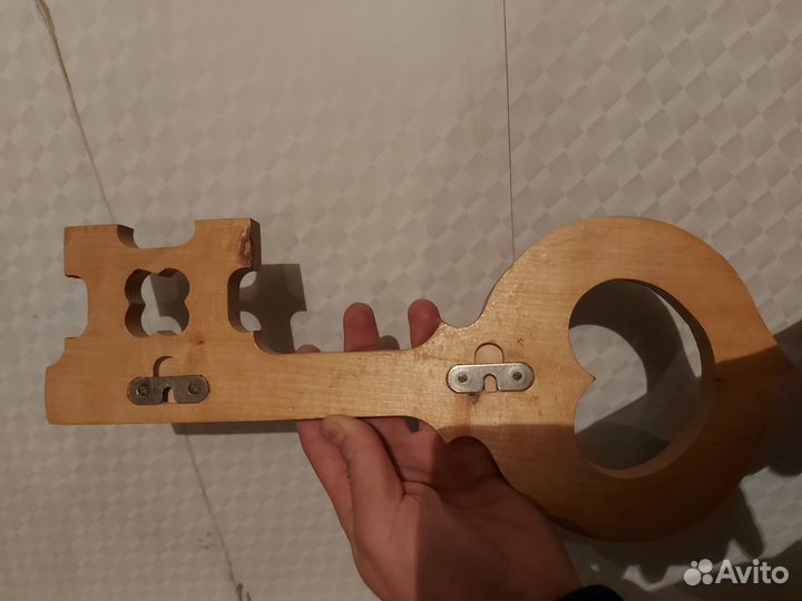 Вешалка настенная для ключей дерево СССР