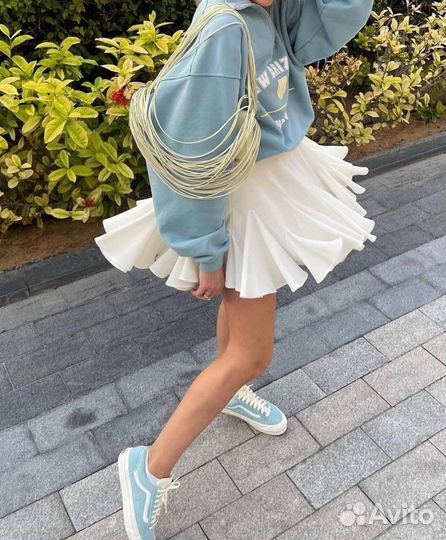 Юбка белая