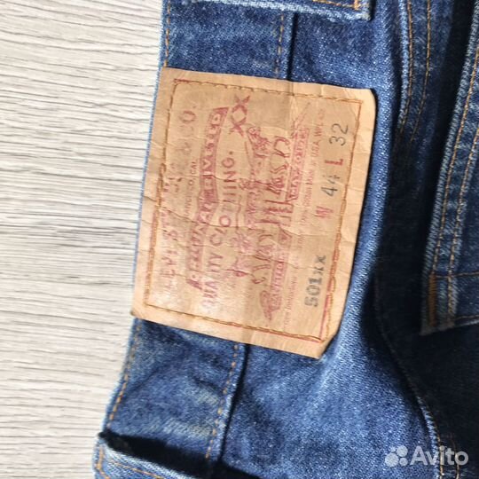 Levis made in usa 501 джинсы брюки