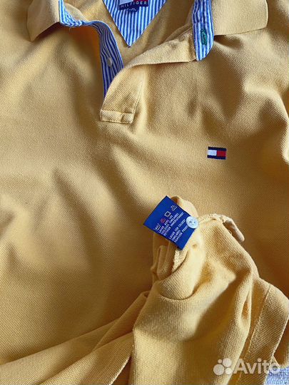 Реп поло Tommy Hilfiger винтаж archive y2k