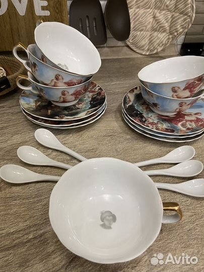 Чайный сервиз Yamasen Gold