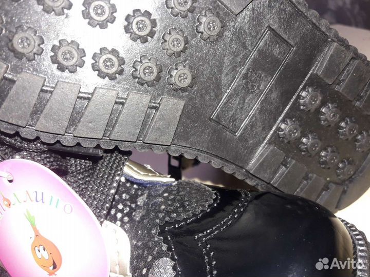 Ботинки детские для девочки новые