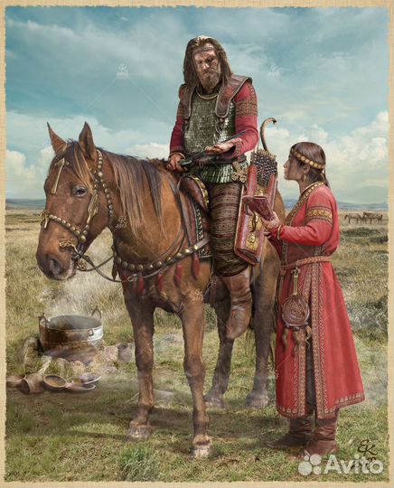 Топор Аланы Хазары № 10 подарок мужчине