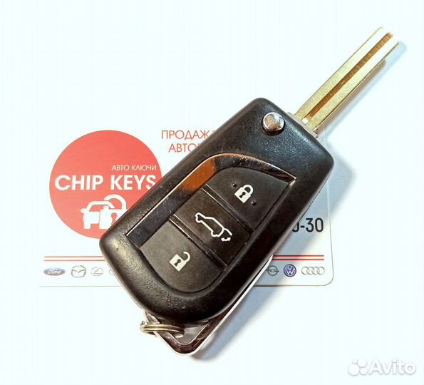 Ключ зажигания Toyota Rav4 / denso 12BEC