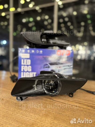 BI LED Лазерные туманки Volkswagen Polo рестайлинг