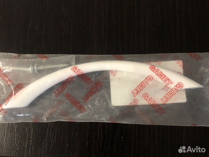 Ручка для дверцы, белая. 8шт