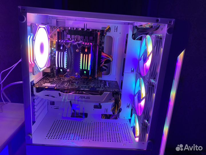 Игровой пк с монитором 100 гц
