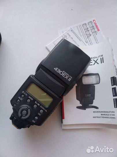 Вспышка canon speedlite 430 EX II