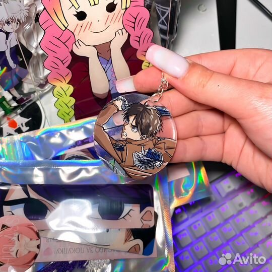 Аниме брелок/аниме закладка