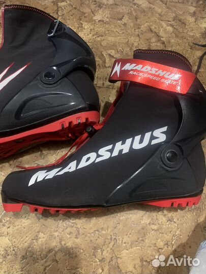 Лыжные ботинки коньковые madshus race speed skate
