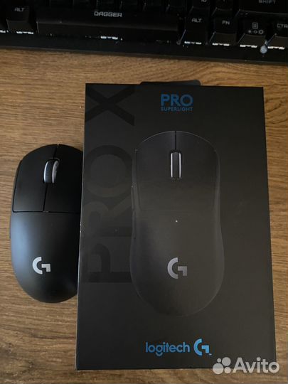 Беспроводная мышь Logitech G Pro x Superlite Black