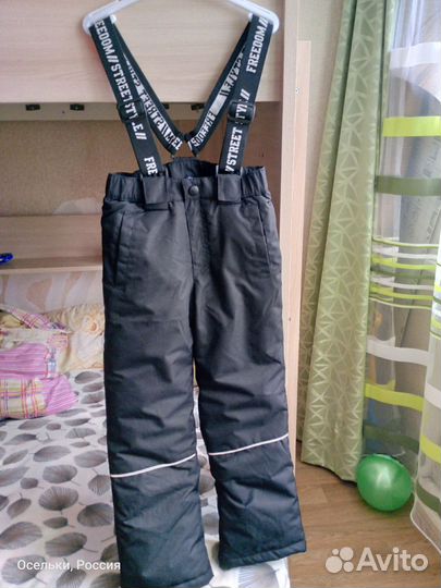 Зимние брюки для мальчика 128 в Авито доставке
