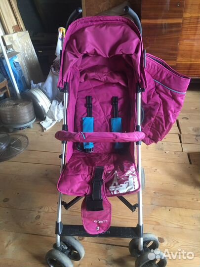 Прогулочная коляска трость бу