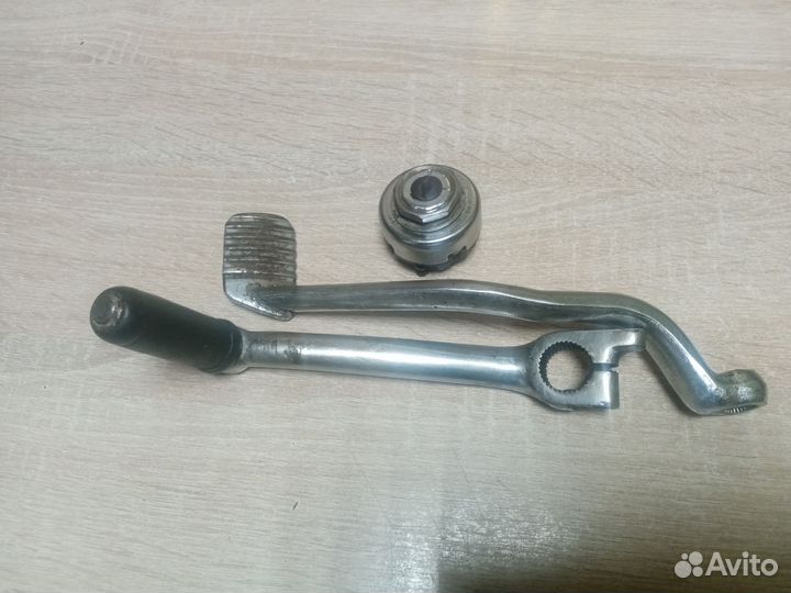 Лапка тормоза кикстартер ява 350