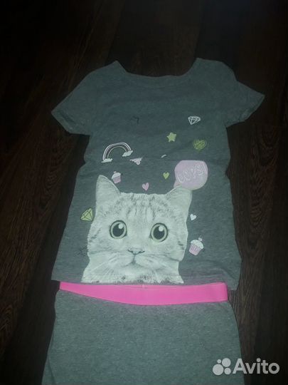 Лосинки и футболка для девочки