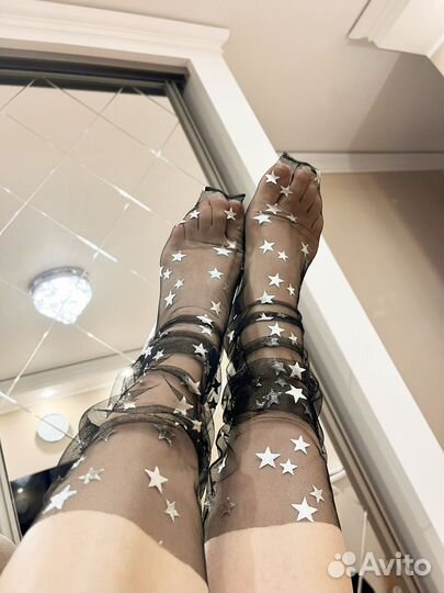 Носочки из сеточки