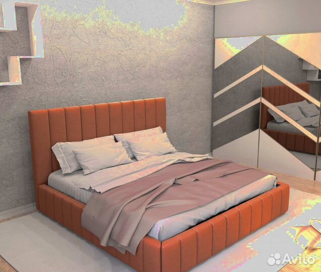 Кровать двуспальная 180х200