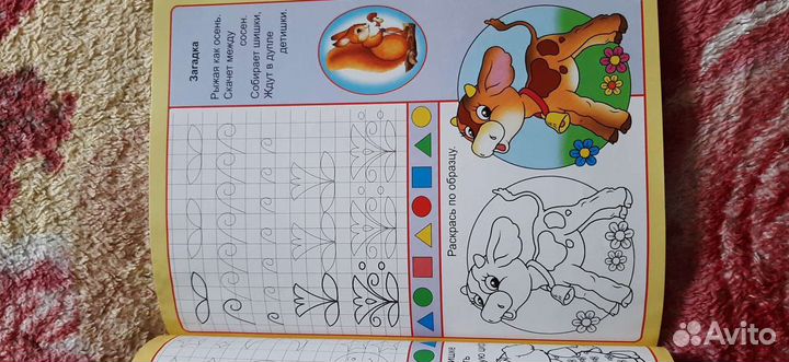 Пропись для подготовки к школе и азбука