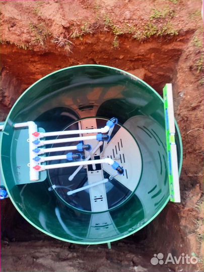 Септик без откачки на 5 человек