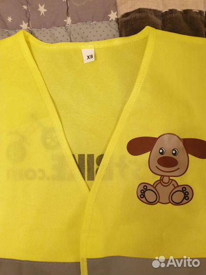 Жилет сигнальный светоотражающий детский