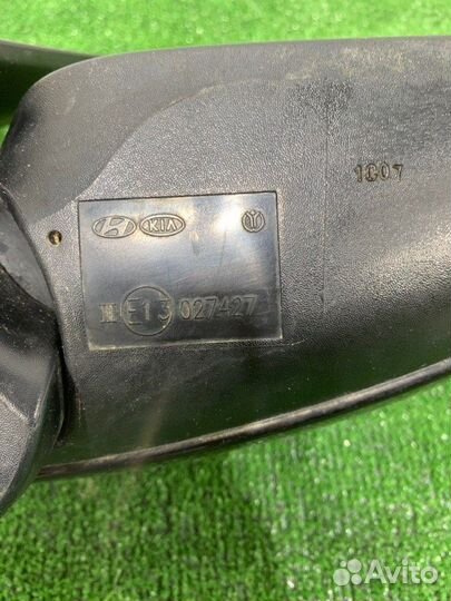 Зеркало заднего вида боковое переднее правое Kia