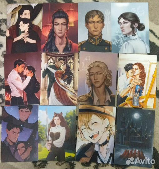 Открытки, стенды, карточки по книгам