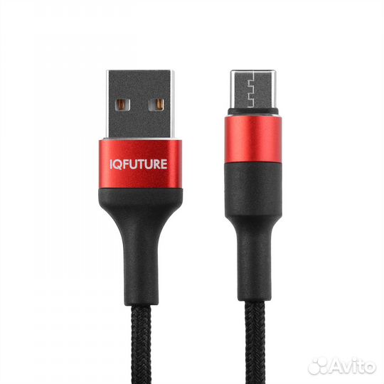 Кабель питания USB-Type-C IQFuture (2A) 120см
