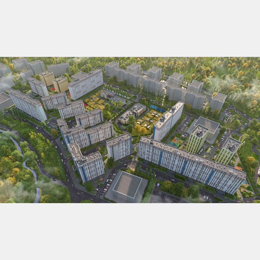 1-к. квартира, 32,1 м², 7/16 эт.
