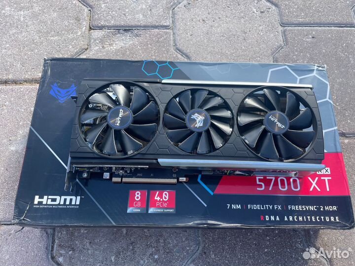 Видеокарты Sapphire RX 5700 XT Nitro+ 8gb