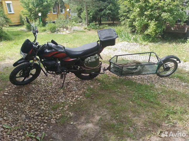 Продаю мопед с прицепом