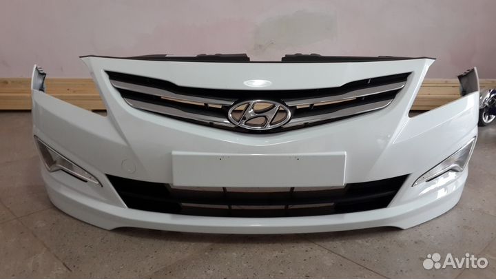 Бампер на солярис рестайлинг