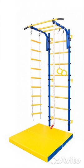 Шведская стенка barfits Детский круглик 3.0 синий