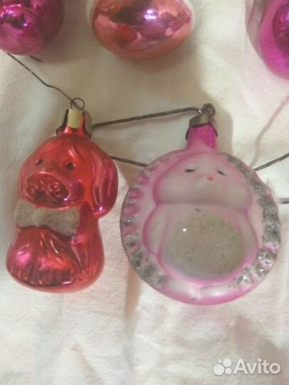 Елочные игрушки Советского периода СССР