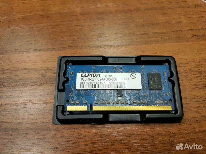 Оперативная память Elpida sodimm DDR2 1Gb