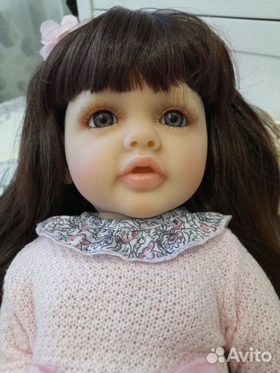 Новая кукла реборн, Бетти брюнетка