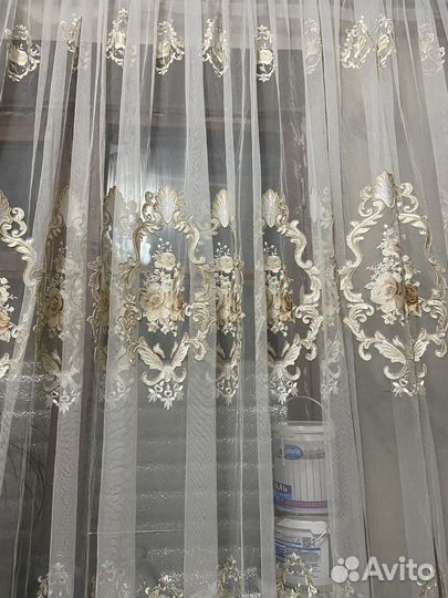 Тюль, шторы